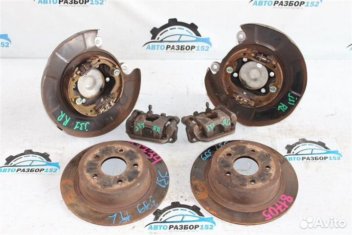 Суппорт тормозной Nissan Teana J31 VQ23DE