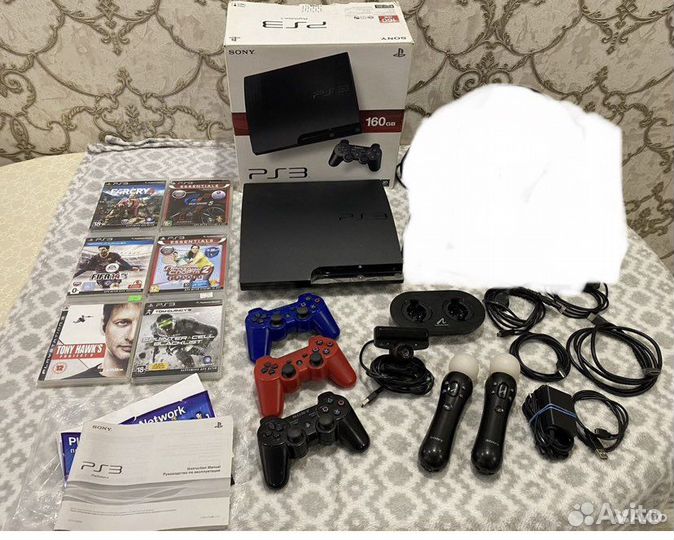 Игровая приставка PS3 slim