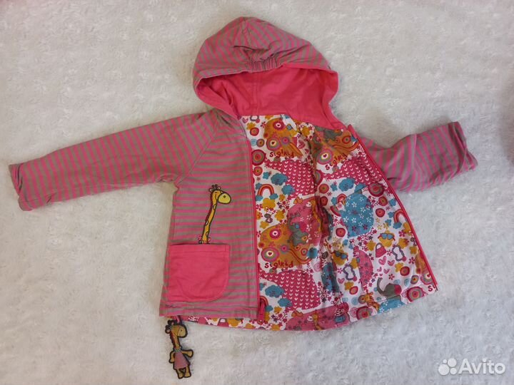 Ветровка, кофта р.80-86
