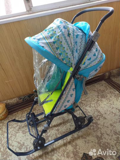 Санки коляска nika Умка