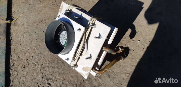 Вентилятор охлаждения с радиатором