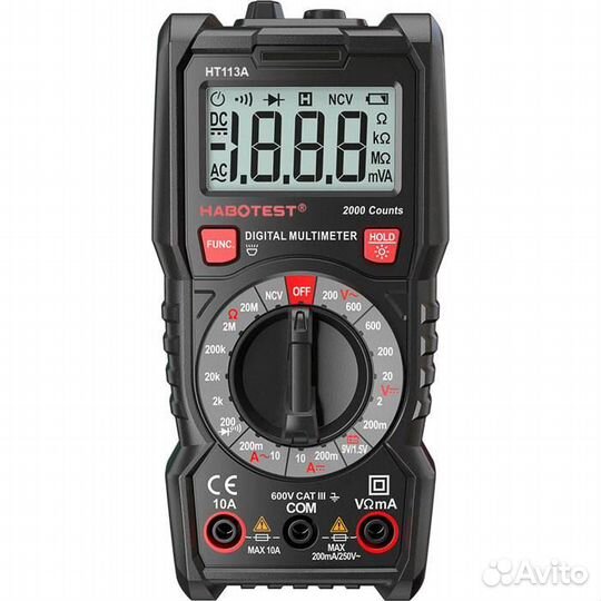 Мультиметр Habotest HT113A цифровой HT113A