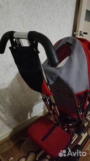 Трехколесный велосипед с родительской ручкой