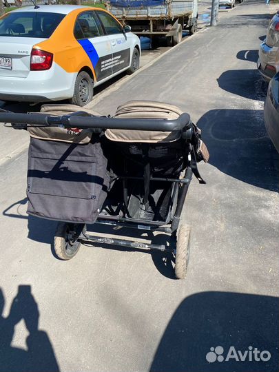 Коляска для двойни tfk