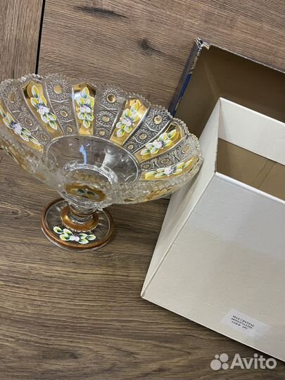 Хрустальная посуда богемия