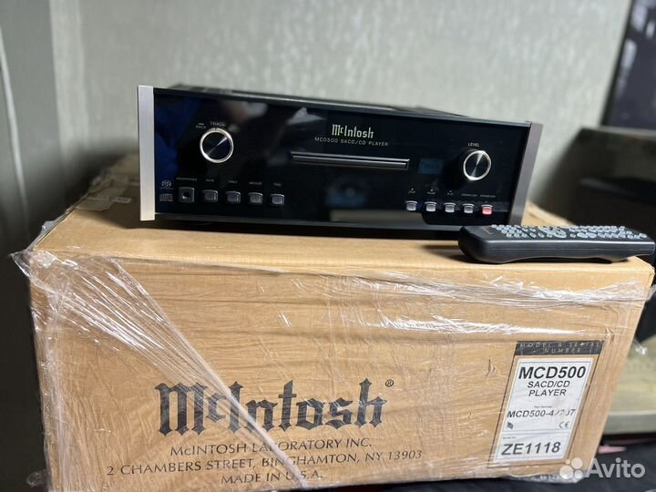 McIntosh MCD500 CD пред, цап