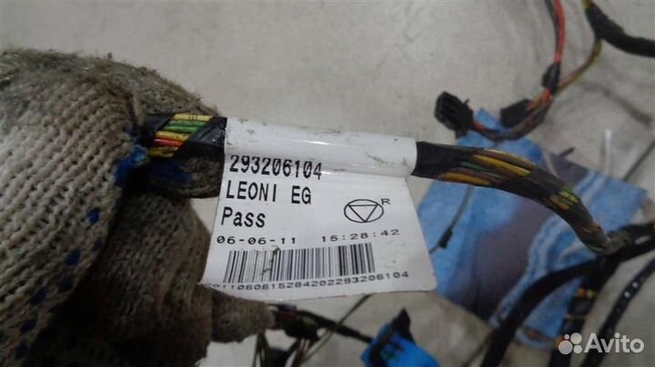 Проводка салона (жгут) Citroen C4 B7 2011