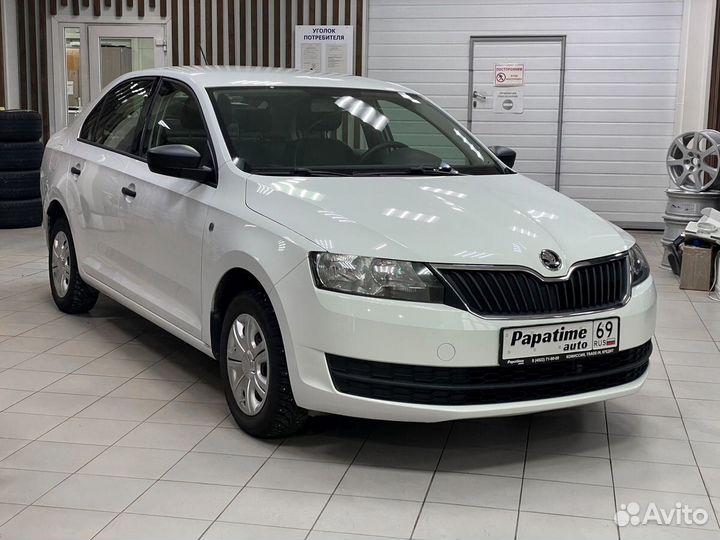 Skoda Rapid 1.6 МТ, 2015, 62 383 км