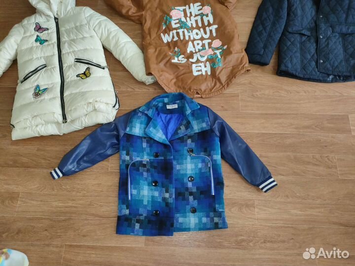 Вещи пакетом на девочку 128-134