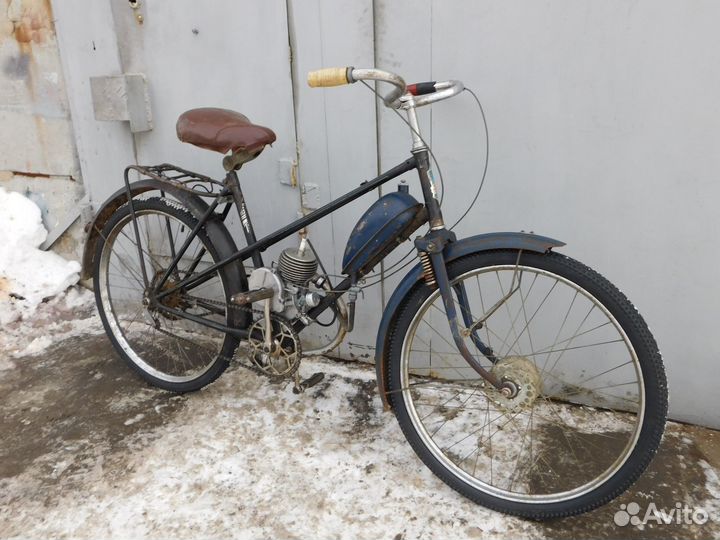 Мопед пвз с вилкой Гауя