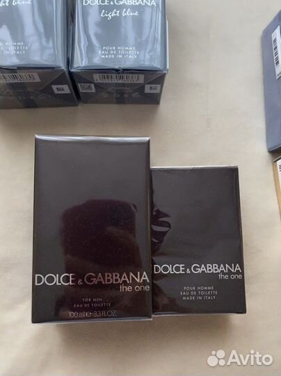 Dolce gabbana the one, light blue оригинал