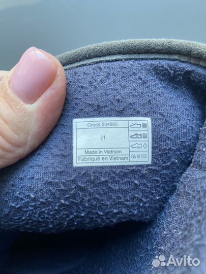 Сапоги crocs j1