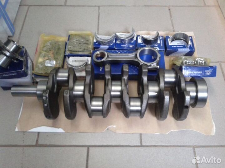 Коленвал D4CB на Хундай Гранд Старекс 174 л/с