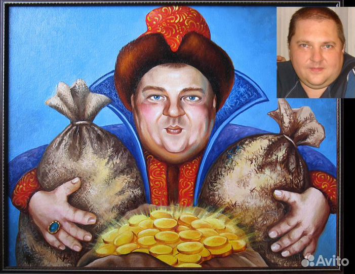 Картины, фрески, шаржи