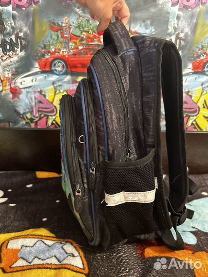 Рюкзак портфель школьный+мешок