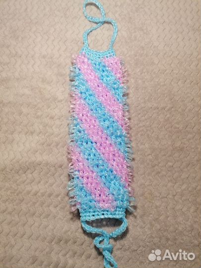 Мочалка для тела из полипропиленовых нитей