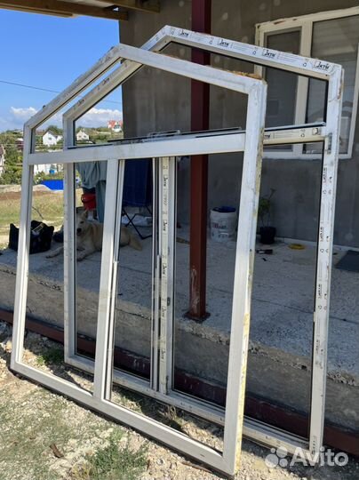 Окна и балконные двери б/у