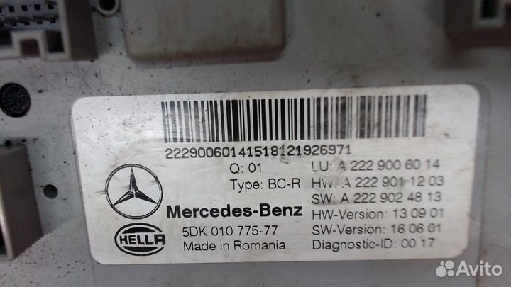 Блок комфорта Mercedes GLC X253, 2019