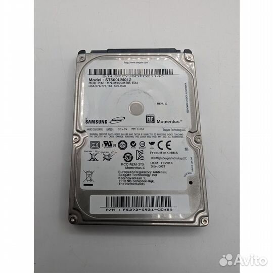 Жесткий диск ST500LM012, Samsung, Seagate, 300 Гб