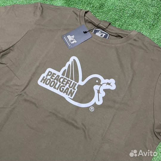 Футболка peaceful hooligan
