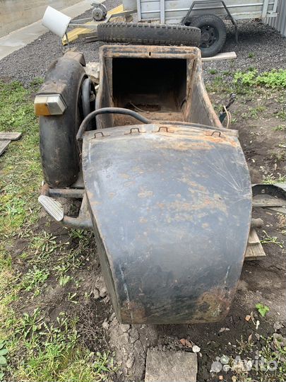 Боковой прицеп (люлька) на мотоцикл днепр