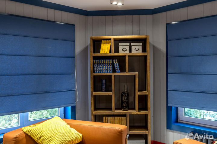 Римские шторы Янтарный