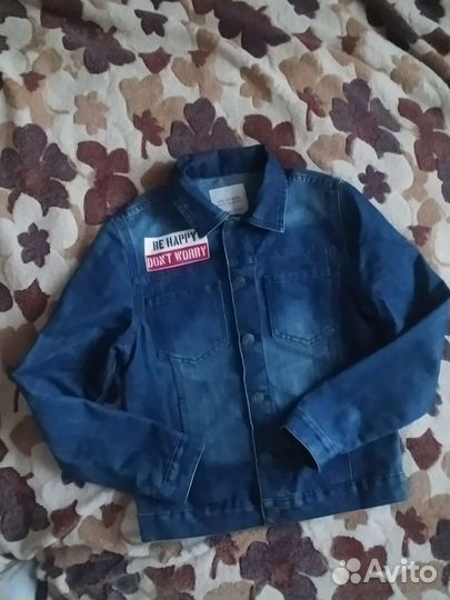 Джинсовый пиджак