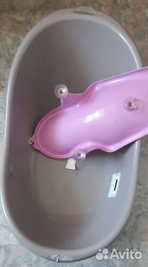 Ванночка для купания с горкой