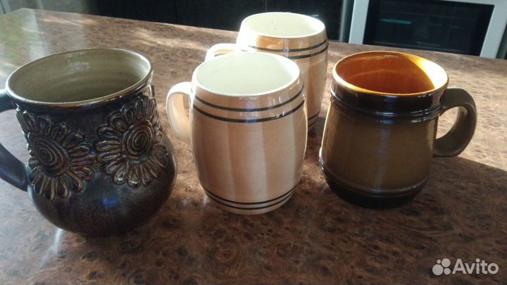 Кружки пивные керамические