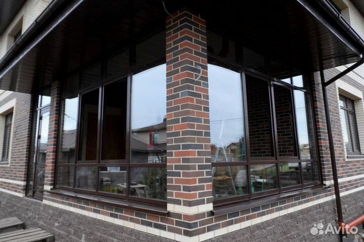 Алюминиевые окна двери витражи входные группы