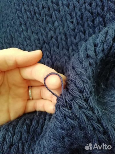 Комплект шапка и снуд зимний