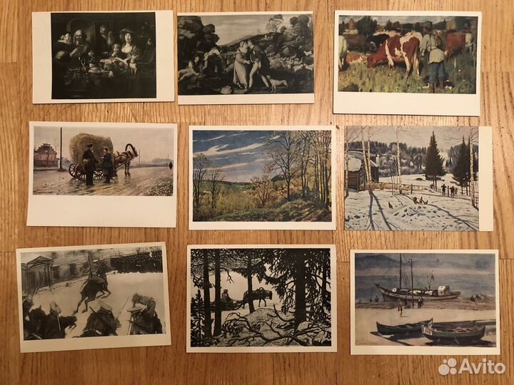 Почтовые открытки СССР (искусство)