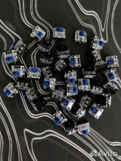 Свичи Gateron Optical V2 Blue - 38 шт