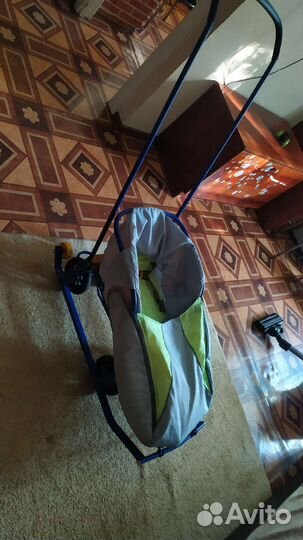 Детские санки с колесами