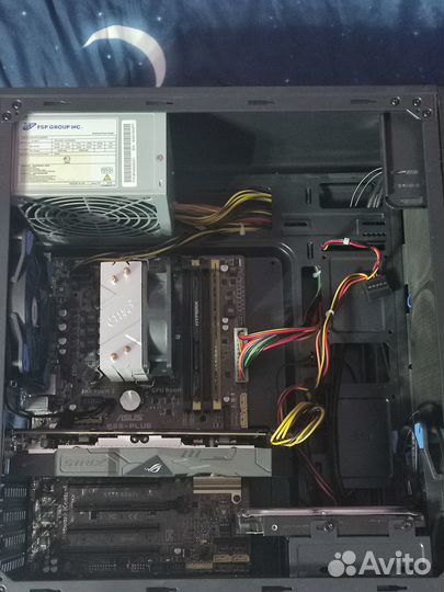 Пк E3-1240v3/12Gb/1050Ti