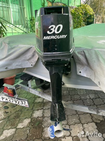 RIB brig baltic B420 с мотором mercury 30л.с