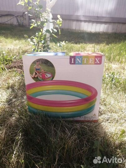 Детский надувной бассейн