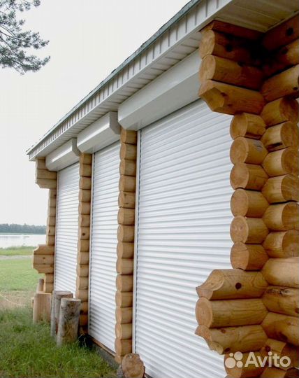 Гаражные секционные ворота рольставни