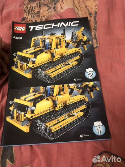 Lego technic. Бульдозер. Набор 42028