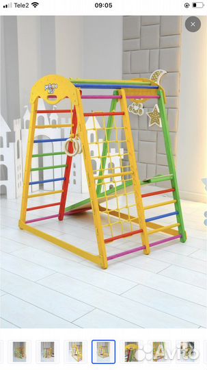 Детский спортивный комплекс качели в подарок