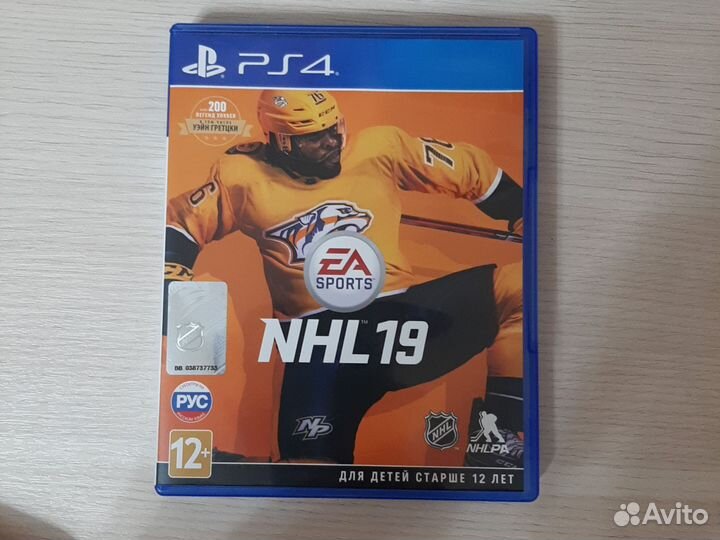 Игры для приставок ps4 NHL 19