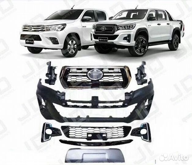 Рестайлинг Toyota Hilux