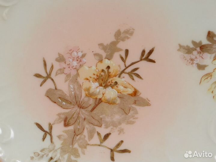 Старинные фарфоровые тарелки. Limoges, France