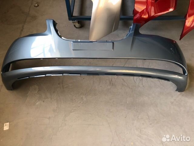 Новые в цвет бампера Hyundai Elantra HD голубой