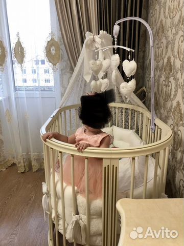 Детская кроватка premium baby 8 в 1