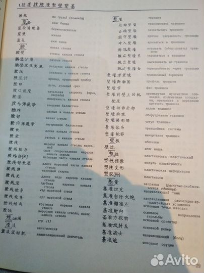 Китайско-русский военный технический словарь 1968