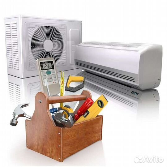 Сплит система Установка Натяжные потолки