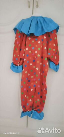 Новогодний костюм клоуна