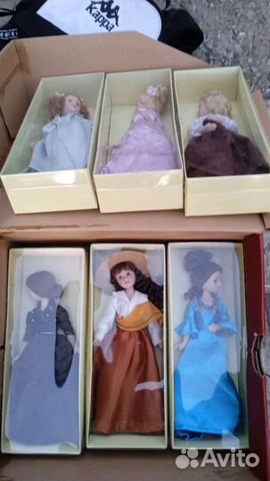 Коллекция кукол разных эпох