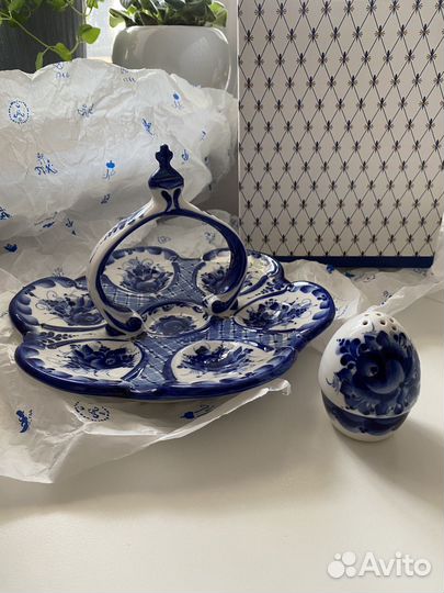 Тарелка для пасхальных яиц